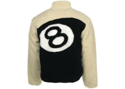 Stussy 8 Ball Sherpa Reversible Jacket