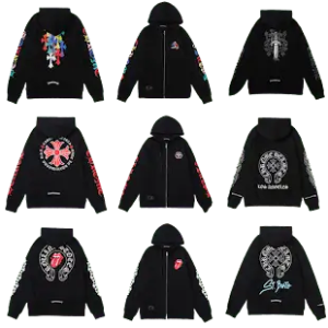 Bunch of Chrome Hearts Hoodies #1 (40 Variants)